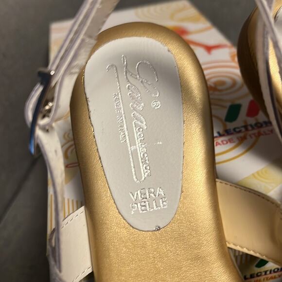 Lara Collection made in Italy women's strappy sandals size 38 - Picture 4 of 6